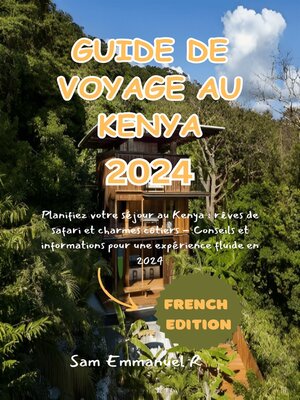 cover image of GUIDE DE VOYAGE AU KENYA 2024